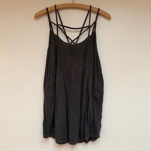 American Eagle Outfitters Black Strappy Camisole